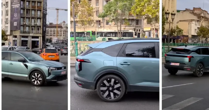 Un nou model Dacia, surprins din nou pe străzile din România