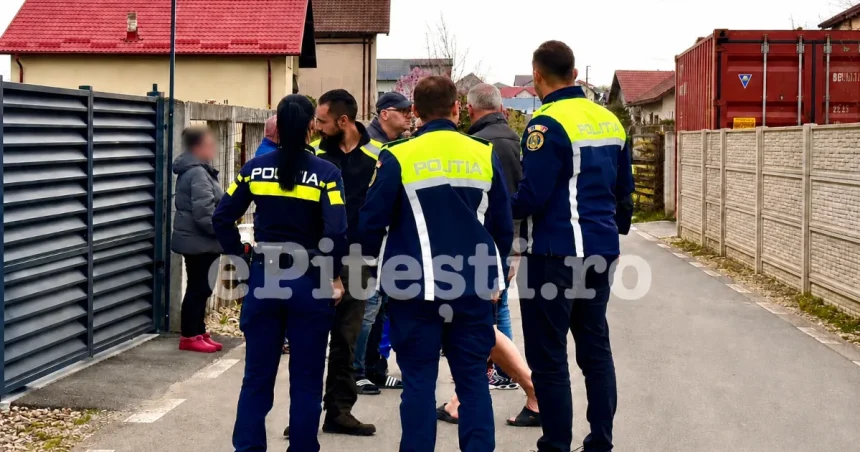 Accident grav în Pitești: o persoană a fost rănită și transportată la spital