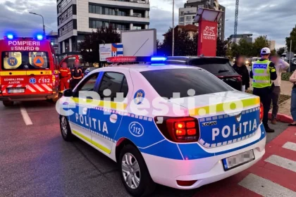 Accident în Pitești: un motociclist a fost rănit