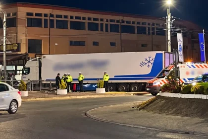 Accident mortal la Bascov: bărbat lovit de TIR pe trecerea de pietoni