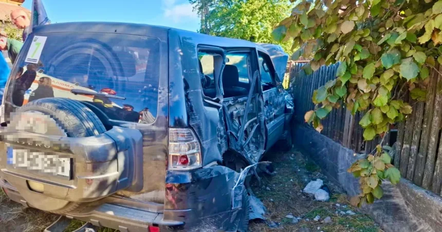 Accident rutier grav produs în județul Argeș