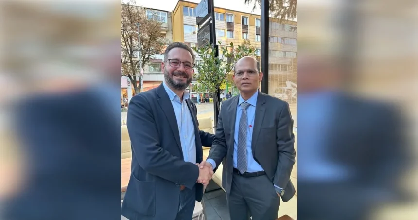 Ambasadorul Indiei, în vizită la Pitești
