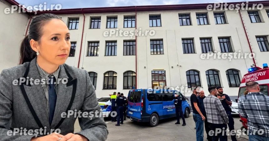 Atac cu maceta la Colegiul „Armand” din Capitală