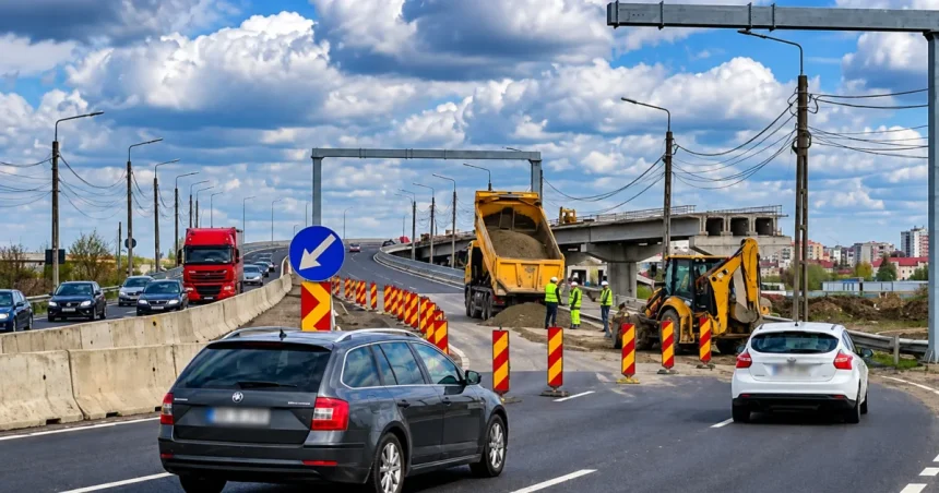 Ce este regula fermoarului? Șoferii care nu o respectă riscă amenzi