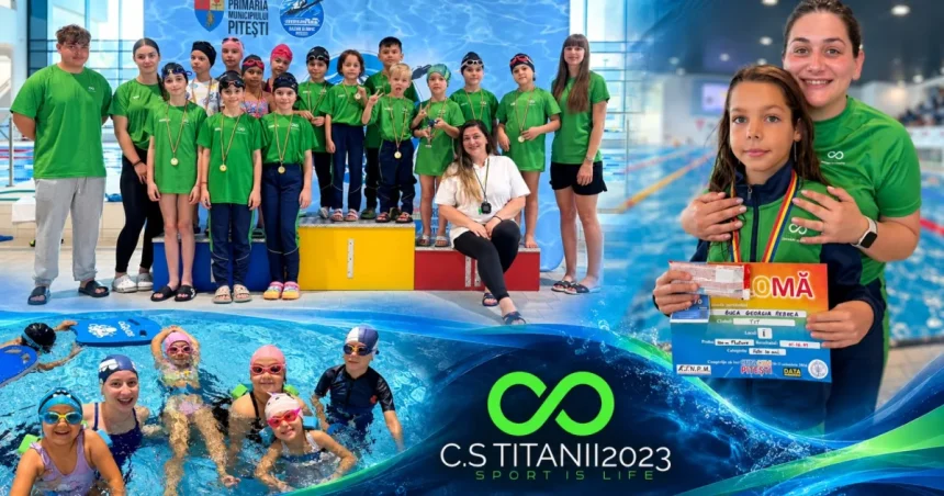 CS Titanii 2023 a strălucit la Cupa CSM Pitești! Medalii și rezultate remarcabile