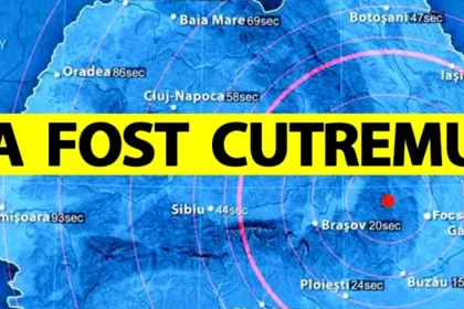 Cutremur într-o zonă neobișnuită din România