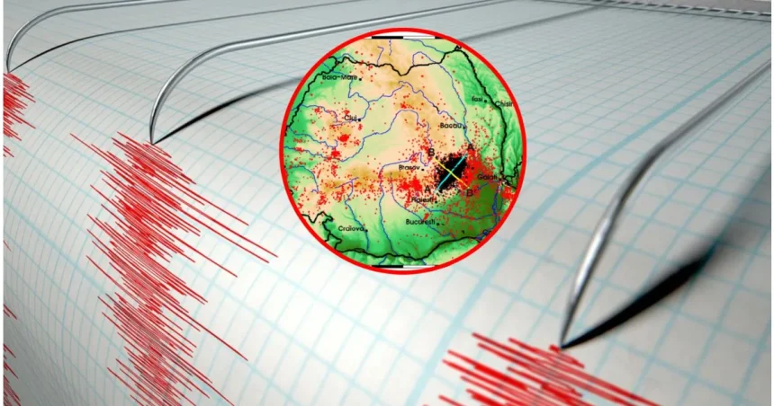Cutremur neobișnuit pe 16 octombrie, produs la adâncimea de 94 de kilometri