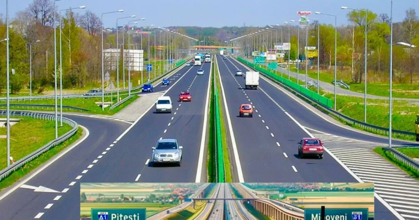 Drumul expres Pitești–Mioveni, un important pas înainte