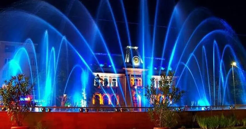 Fântâna Muzicală din Pitești se oprește pe timpul iernii