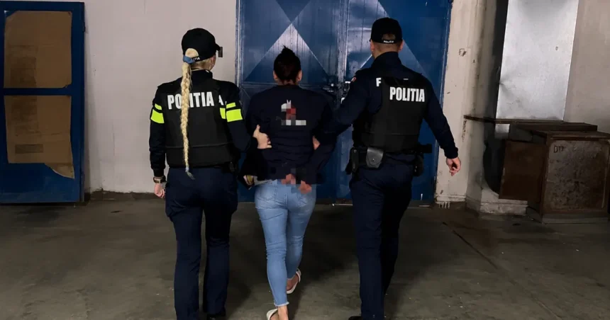Femeie reținută pentru fapte deosebit de grave