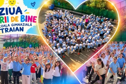 Imagini emoționante la Pitești! Elevii au format un lanț uman pentru colega bolnavă