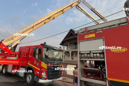 Incendiu grav în Argeș, în acest moment!