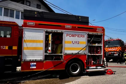 Incendiu la o locuință din comuna Valea Iașului, județul Argeș