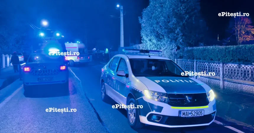 Incident grav în Pitești: un bărbat a fost găsit