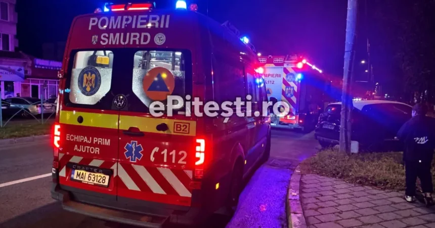 Intervenție de urgență în Pitești! O femeie are nevoie de ajutor
