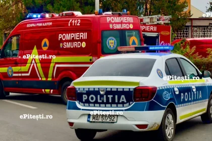 Pieton decedat într-un accident rutier extrem de grav