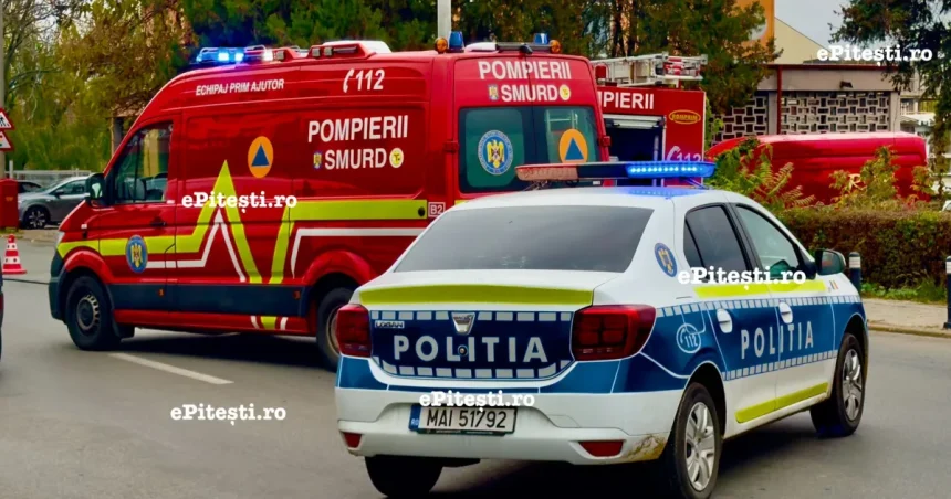 Pieton decedat într-un accident rutier extrem de grav