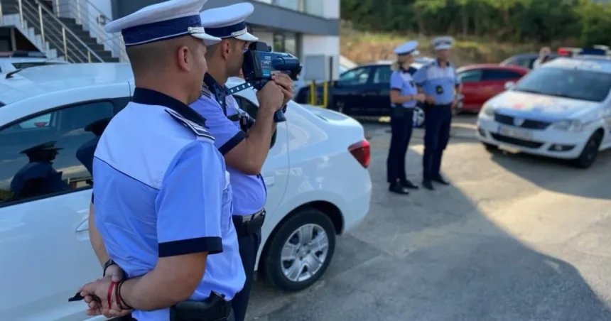 Pitești: Tânăr de 18 ani, prins cu 119 km/h pe bulevard