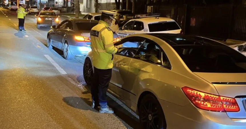 Pitești: Tânăr de 23 de ani, prins beat la volan