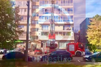 Pompierii intervin de urgență într-un cartier al Craiovei