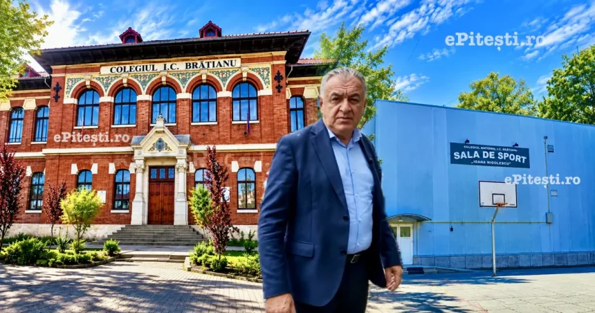 Primarul Gentea, prezent la Colegiul „Brătianu” din Pitești: „Facem