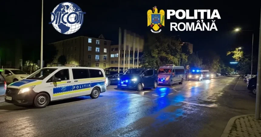 Șapte persoane reținute de DIICOT într-un dosar cu acuzații