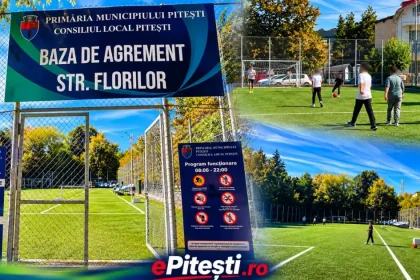Stadionul din Pitești, numit „San Siro”, la 4 luni după inaugurare. Galerie foto