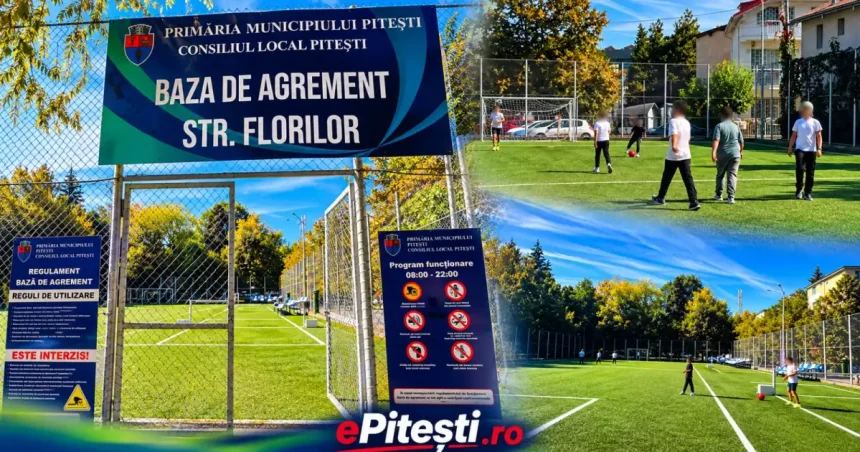 Stadionul din Pitești, numit „San Siro”, la 4 luni după inaugurare. Galerie foto