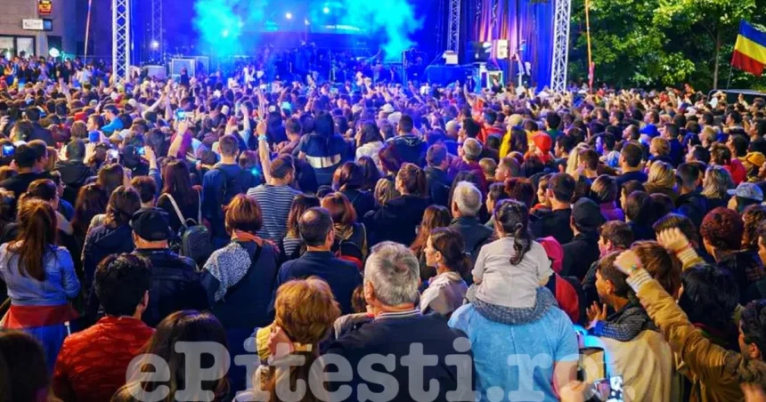 Super spectacol, astăzi, în centrul Piteștiului! Cine urcă pe scenă