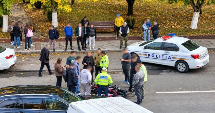 Tânăr de 18 ani rănit într-un accident de motocicletă în Argeș