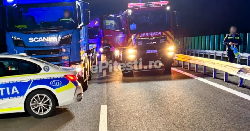 Tragedie pe DEx 12 Pitești-Craiova! Un bărbat de 39 de ani a murit