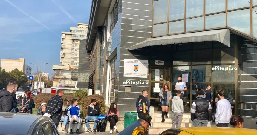 Un candidat a fost prins cu dispozitive de copiat în timpul examenului auto