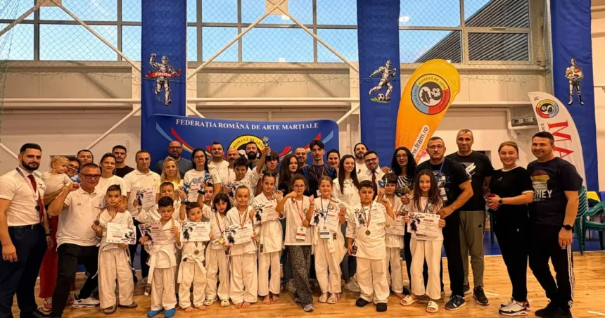 Vicecampionul mondial Mihai Vătafu și Ashihara Karate Pitești